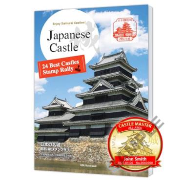 Imagem de [♚♚♚♚♚♚ンン]Desfrute de samurais e castelos do período Sengoku! Livro de selos do guia de viagem do Japão