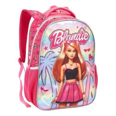 Imagem de Mochila Costas Barbie Princess Blondie Escolar Seanite