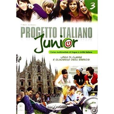Imagem de Progetto Italiano Junior 3 - Libro Di Classe E Quaderno Degli Esercizi