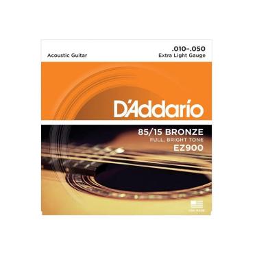 Imagem de Encordoamento Violão 010 Daddario Ez900-B + Mi De