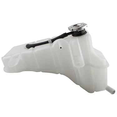 Imagem de BOXI Tanque de garrafa do reservatório de arrefecimento dianteiro com tampa compatível com Chrysler 300 2005-2010 / Dodge Challenger Charger Magnum 2005-2010 2.7L 3.5L 5.7L 6.1L | 4596466AF 55116897AAPF 5278697AA 603-05AA 36 BR