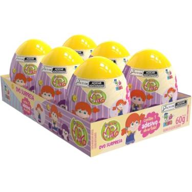 Imagem de Kit com 06 Unidades de Doce, Divino Kids, Ovo Surpresa, Diário de Mika