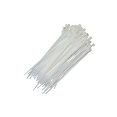 Imagem de Abraçadeira de Nylon Hulter 400 X 4,8mm com 50 Peças Branca