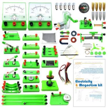 Imagem de Kit de laboratório de física EUDAX Basic Electricity & Magnetismo com 