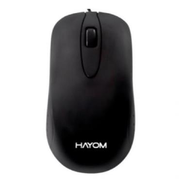 Imagem de Mouse Usb Hayom Computador Preto Homologação: 79902113999