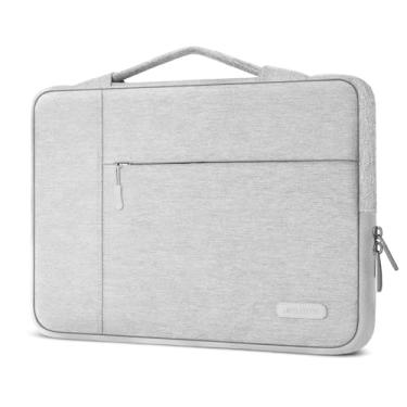 Imagem de MOSISO Capa para laptop de 16 polegadas, 15 a 15,6 polegadas com alça compatível com MacBook Pro de 16 polegadas, HP, Acer, Dell, Lenovo, ASUS Notebook, bolsa multifuncional de poliéster para