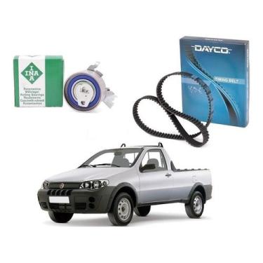 Imagem de Kit Correia Dentada Tensor Strada 1.8 8v 2005 A 2010 - Dayco
