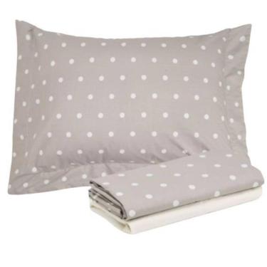 Imagem de Jogo De Cama Vida Bela Poa Rosa - King - Kacyumara