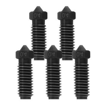 Imagem de IdeaFormer-3D 5Pcs 0.6mm boquilla de acero endupara accesorios de impresora 3D de cualquier tamaño boquilla de horquilla para Kobra S1/Kobra S1 Combo/Kobra 3/Kobra 3 Combo