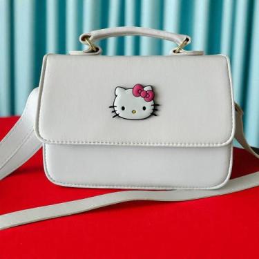 Imagem de Bolsa Infantil Minimalista Hello Kitty Moderna Adolescente - sem marca