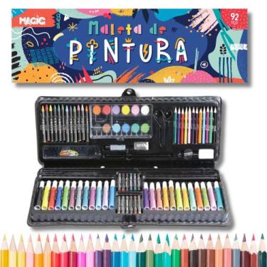 Imagem de Maleta de Pintura Infantil Arts 92 peças - Magic