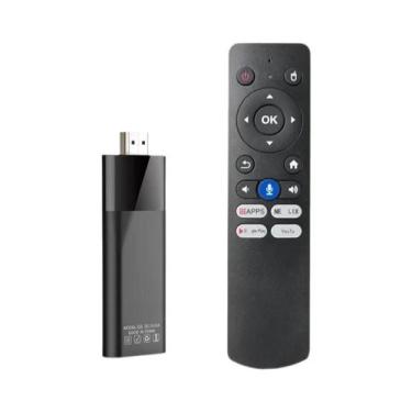 Imagem de Pen Drive Smart TV 4K HD Q6 Android 10 4G 5G Dual WiFi6 2GB 16GB Contr