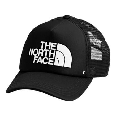 Imagem de Boné The North Face Logo Trucker Unissex, Preto