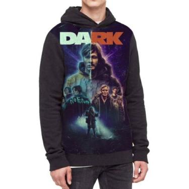 Imagem de Moletom Com Capuz Serie Netlix Dark Ref:128 - smoke, Preto, GG