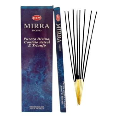 Imagem de Incenso Indiano Hem Mirra - Elevação Espiritual Cx.25un.8v.