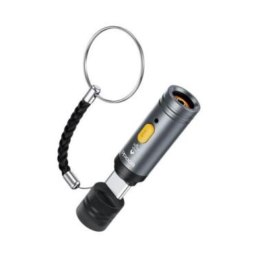 Imagem de Isqueiro Elétrico Tipo C Mini Portátil Sem Chama Compacto Para Viagens