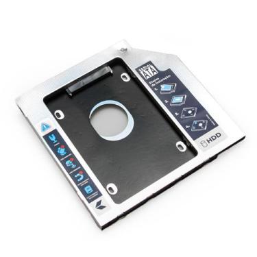 Imagem de Adaptador Caddy Segundo Hd Ssd Sata P/ Notebook Drive 9.5mm - bringIT,