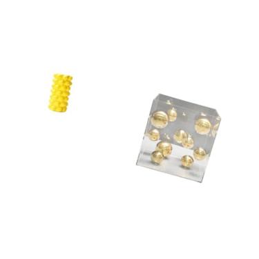 Imagem de Fenteer Vaso de Flores de Porcelana com Tampa de Acrílico Transparente, Enfeite de Mesa para Sala de Estar, Escritório, Prateleira, Vitrine,