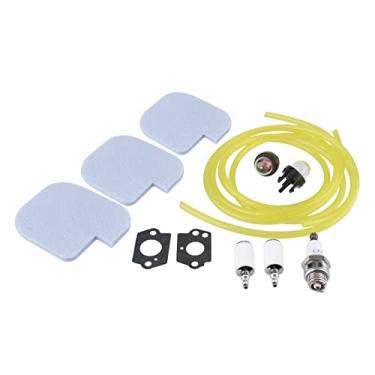 Imagem de Cancanle Air Filter Kit de reconstrução de combustível para Poulan P3314 P3416 P3816 P4018 PP3416 PP3516 PP3816 PP4018 PPB3416 PPB4018 PPB4218 S1970 Motosserra a gás