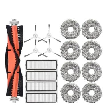 Imagem de Compatible With Dreame Bot L10 Prime / L10s Pro Vacuum Cleaner Main Roller Side Brush Hepa Filter Mop Cloths Rags Accessories(Army green)