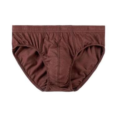 Imagem de Cuecas Masculinas plus Size 100% Algodão Respirável Confortáveis Linge