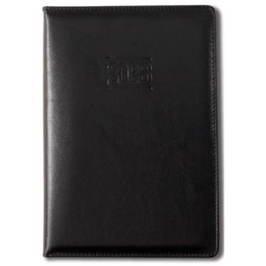 Imagem de Agenda 2026 Capa Em Pu Diária Executiva Couro Planner 192/168 FLS Anot