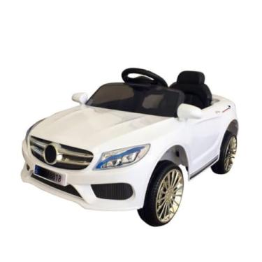 Imagem de Mini Carro Elétrico Infantil Importway 6V BW007BR - Branco