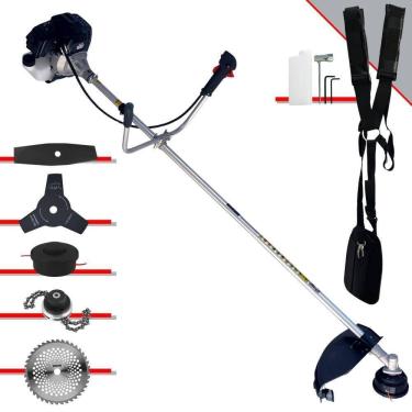 Imagem de Roçadeira Toyama Rt43lb25a 1,7hp Com Carretel + 4 Lâminas