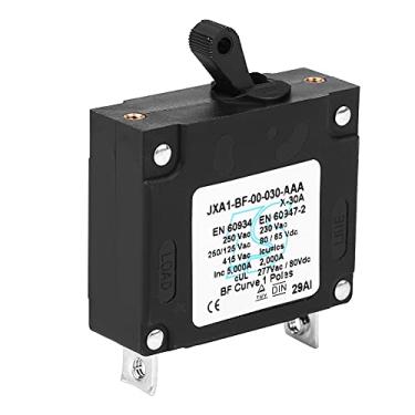 Imagem de DISJUNTOR DE CIRCUITO DE ALTERNAR RESET 15A 20A 25A 30A Resistente DC/AC SEGURANÇA DE Alto DESEMPENHO PRETO MINI LEVE (30A)