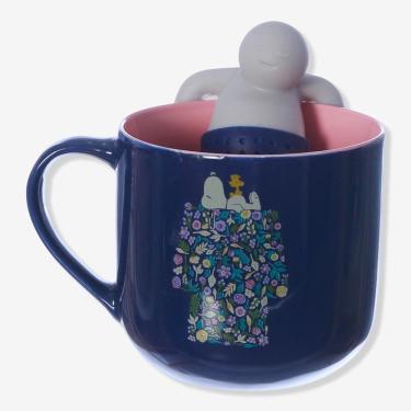 Imagem de Caneca Chá Cerâmica Com Infusor 350ml Snoopy