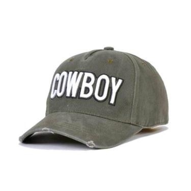 Imagem de Boné de beisebol Cowboy, chapéu esportivo masculino, chapéu snapback a