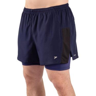 Imagem de Short Runner com Bermuda Interna Máx 03012 - Poker, Mr, Pt, G