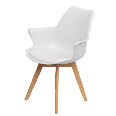 Imagem de Cadeira Joly Com Braço - Branca