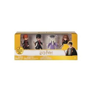 Imagem de Harry Potter - Pack De 4 Mini Bonecos 6cm