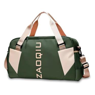 Imagem de Bolsa de Mão/Mala de Bordo 10 kg – Versátil para Viagem, Academia e Dia a Dia | Compacta, Resistente e Fácil de Transportar (Verde Escuro)