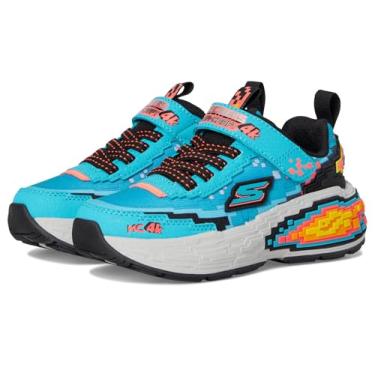 Imagem de Skechers Tênis masculino Mega-Craft 4k, Azul petróleo/preto, 16