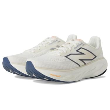 Imagem de New Balance Fresh Foam X 1080 V14 Tênis feminino, Sal marinho/índigo vintage/manga quente, 8 Wide