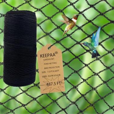 Imagem de Rede de pássaros para galinheiro de aves – Rede de jardim resistente de 1,5 cm para arbustos de mirtilo, árvore frutífera, à prova de falcão