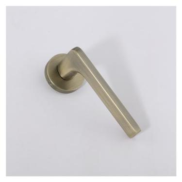 Imagem de VTGVVVTR Fechadura de porta silenciosa de madeira de liga de zinco simples para cozinha e quarto (D31 S981 Bronze Silencioso)