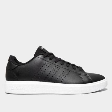 Imagem de Tênis Adidas Advantage Base 2.0 Feminino, Preto, Rosa, 39