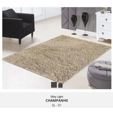 Imagem de  tapete silky 2,00 x 2,50 quarto sala pelo super macio escritorio mode