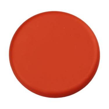 Imagem de MERIGLARE Assento de banco de reposição, fácil de limpar, assento de cadeira redonda confortável, peças de reposição para cantina escolar, dormitório, faculdade, Laranja 32cm