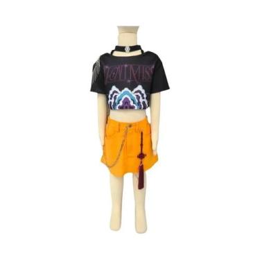 Imagem de Fantasia De Cosplay Para Meninas Kpop Demon Rumi Zoey Mira Huntrix Hun