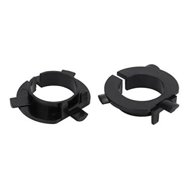 Imagem de aqxreight Suportes de Base para Farol LED 2PCS - Adaptadores de Conversão ABS para Fácil Instalação de Lâmpadas LED | Retentor de Lâmpada de Farol e Adaptador de Soquete | Compatível Com Conjuntos