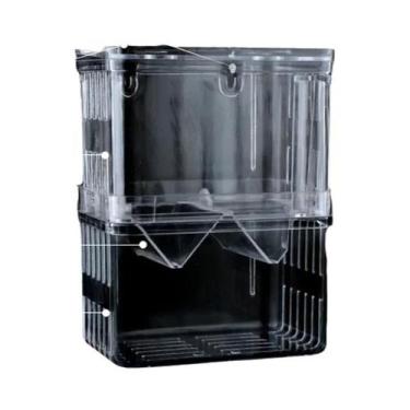 Imagem de Caixa De Criação Para Peixe Betta, Tanque De Aquário Durável Para Isol