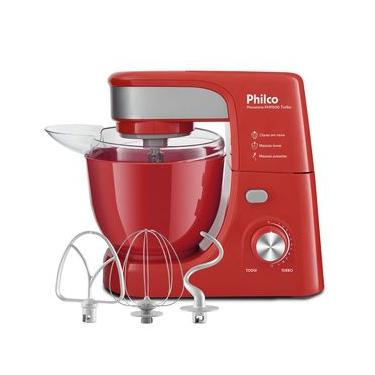 Imagem de Batedeira Planetária Philco PHP500 Turbo Vermelha 700W