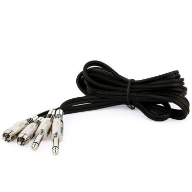 Imagem de Cabo 2 P10 Mono Para 2 Rca Santo Angelo - 50 Metros