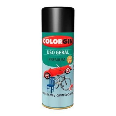 Imagem de Spray Uso Geral Preto Rápido (52001) - Colorgin
