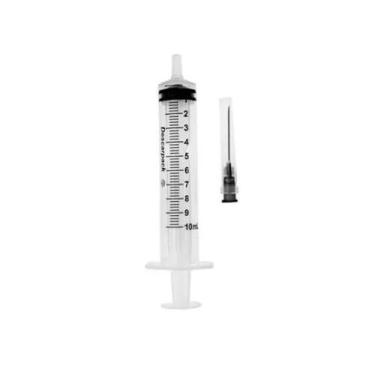 Imagem de Seringa Descartavel 10ml Luer Slip C/ Agulha 25x7 - SR