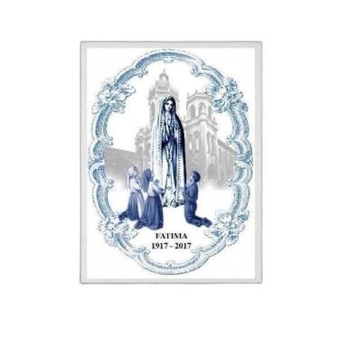 Imagem de Quadro Nossa Senhora De Fátima 33X24Cm - Quadros On-Line